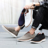 Men's Brooke Flying Knit Leather Shoes