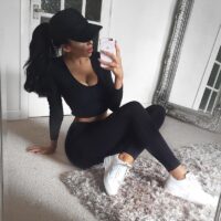 Long Sleeve Sports Suit Women's Running Sportswear Tank Top Leggings