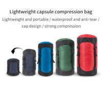 Camping storage Lightweight capsule compression Travel bag 40D