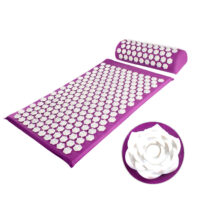 Massager Cushion Relieve Stress Back Pain Acupressure Mat/Pillow with Rose Spike